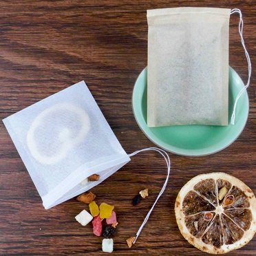 YAOMOBB Tea Strainer Disposable Tea Bags Food Grade Heat Resistant Infusers for Loose Leaf Herbal Tea