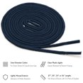 thumbnail image 2 of Benchmark Basics Lacets Ronds en Coton Ciré 27, 30, 33 36 2mm 5/64 Largeur Disponible en 18 Couleurs, 2 of 8