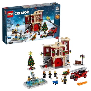 LEGO Creator Expert Station de pompiers du village d'hiver 10263 Ensemble de bâtiments
