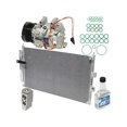 thumbnail image 1 of A/C Compressor Kit with AC Condenser Assembly - Compatible with 2006-2011 Honda Civic 4-Door, 1 of 5