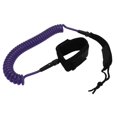 thumbnail image 3 of Surfboard Leg Rope, Lightweight Surfboard Foot Straps Flexible High Strength 7mm 10 Feet  For Longboards Purple, 3 of 8