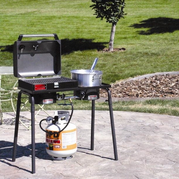 キャンプシェフExplorer 2 Burner Outdoor Stove Camp Chef Explorer 2 Burner 60,000 BTU Outdoor Camping Tailgating