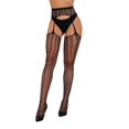 thumbnail image 2 of Bas Noirs Bas pour Femmes Bas en Résille Femmes Fête Leggings Brillants Aguichant Résille Collants, 2 of 5