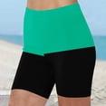 thumbnail image 1 of Gspmoly Short pour Femme, Short d'Été Taille Haute pour Femme Short d'Été Décontracté Extensible Short de Sport Short de Randonnée Femme Offres de Vacances Vert Menthe m, 1 of 5