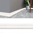 thumbnail image 3 of XZNGL Self Adhesive Flexible Foam Molded 3D Adhesive Decorative Wall Molding Line Baseboard Wallpaper Border Waterproof Wall Sticker For Living Room, 3 of 9