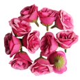 thumbnail image 1 of yuksok 10pcs Tête pour la Décoration de Fête de Mariage Rose Rouge, 1 of 7