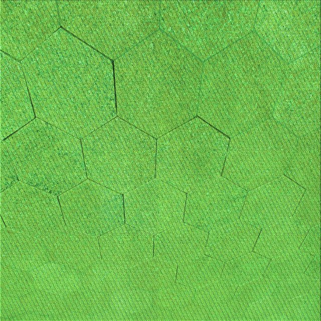 Ahgly Tapis d'Intérieur Lavable en Machine Carré Transitionnel Vert Émeraude, 8 Pieds Carré