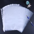 thumbnail image 2 of CUITING 200 Pcs Protecteurs de Documents Pinces à Classeur en Papier Transparent Sans Acide, 2 of 5