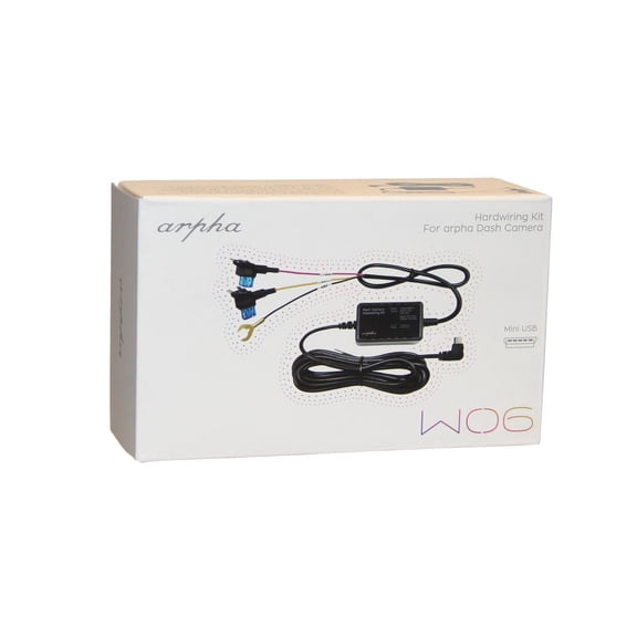 Kit de câblage Arpha W05 pour Arpha Dashcam W01 / W02