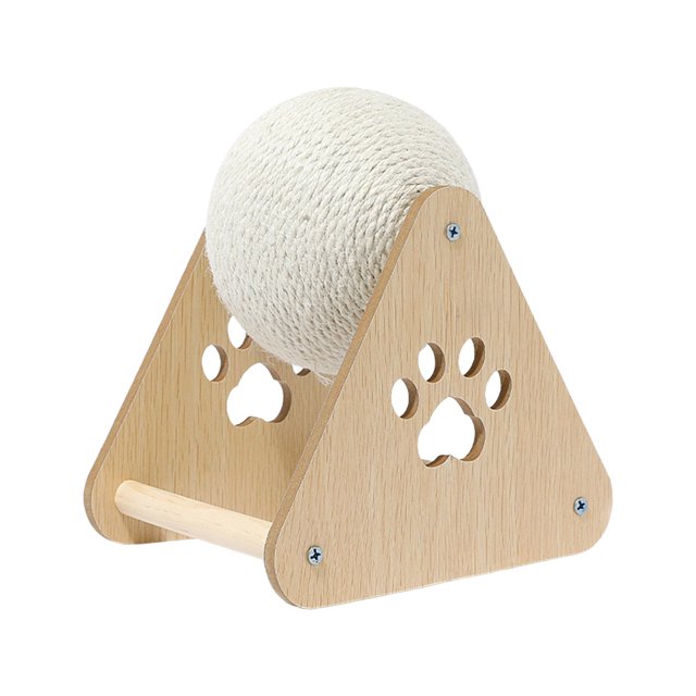 Twfbrm Pet Supplies Cats Scratching Ball Roller Sisal Cats Toy Cats Climbing Frame Wear Counteractive and No Shedding Suitable For Cats Entertainment Scratching Use for Cats Dogs