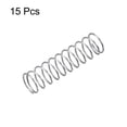 thumbnail image 2 of Unique Bargains 4mmx0.3mmx15mm 304 Stainless Steel Compression Spring 2N Load Capacity, 15pcs, 2 of 5