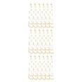 thumbnail image 2 of mmirethe 6pack/lot Swirl Pendant For Graduation Celebration Exquisite Craft Wide Application Birthday Star Spiral Pendant PVC Gold 3Set, 2 of 6