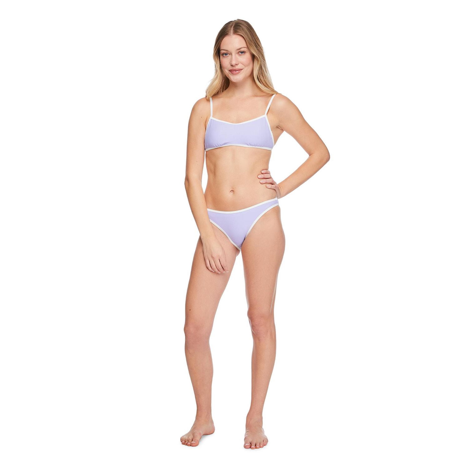 Culotte de bikini échancrée No Boundaries pour femmes