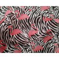 thumbnail image 5 of oneOone Viscose Chiffon Dark Peach Fabric Flamingo Sewing Material Print Fabric By The Yard 42 Inch Wide, 5 of 5