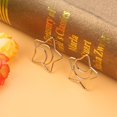 thumbnail image 4 of 10 Star And Moon Paperclips Gold Paperclips Special Shaped Electroplating  Pin For Office Document File Organization School Stationery, 4 of 8
