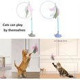 thumbnail image 2 of Meowmastery Toy, 2025 Interactive Cat Teaser Wand with Strong Suction Cup, Indoor Hunting and Chasing Toy for Cats, Exercise and Entertainment for Active Felines (Pink), 2 of 7