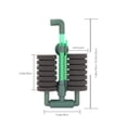 thumbnail image 3 of Fish Tank Filter Small Size, Pneumatic Silent Filter for Aquarium, Circulating Water Pump for Tank Cleaning and Maintenance, 3 of 5