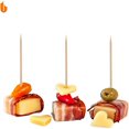 thumbnail image 4 of CUITING Sturdy Safe Toothpick Holder with 800 Natural Wood Toothpicks for Teeth Cleaning  Unique Home Design Decoration  2 Pack  Beige, 4 of 8