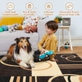 thumbnail image 3 of Garvee Modern Geometric Area Rugs 8'x10' Living Room Rugs, Abstract Washable Rug Non-Slip Soft Indoor Throw Carpet Stain Resistant Rug for Dining Room Bedroom, Brown, 3 of 8