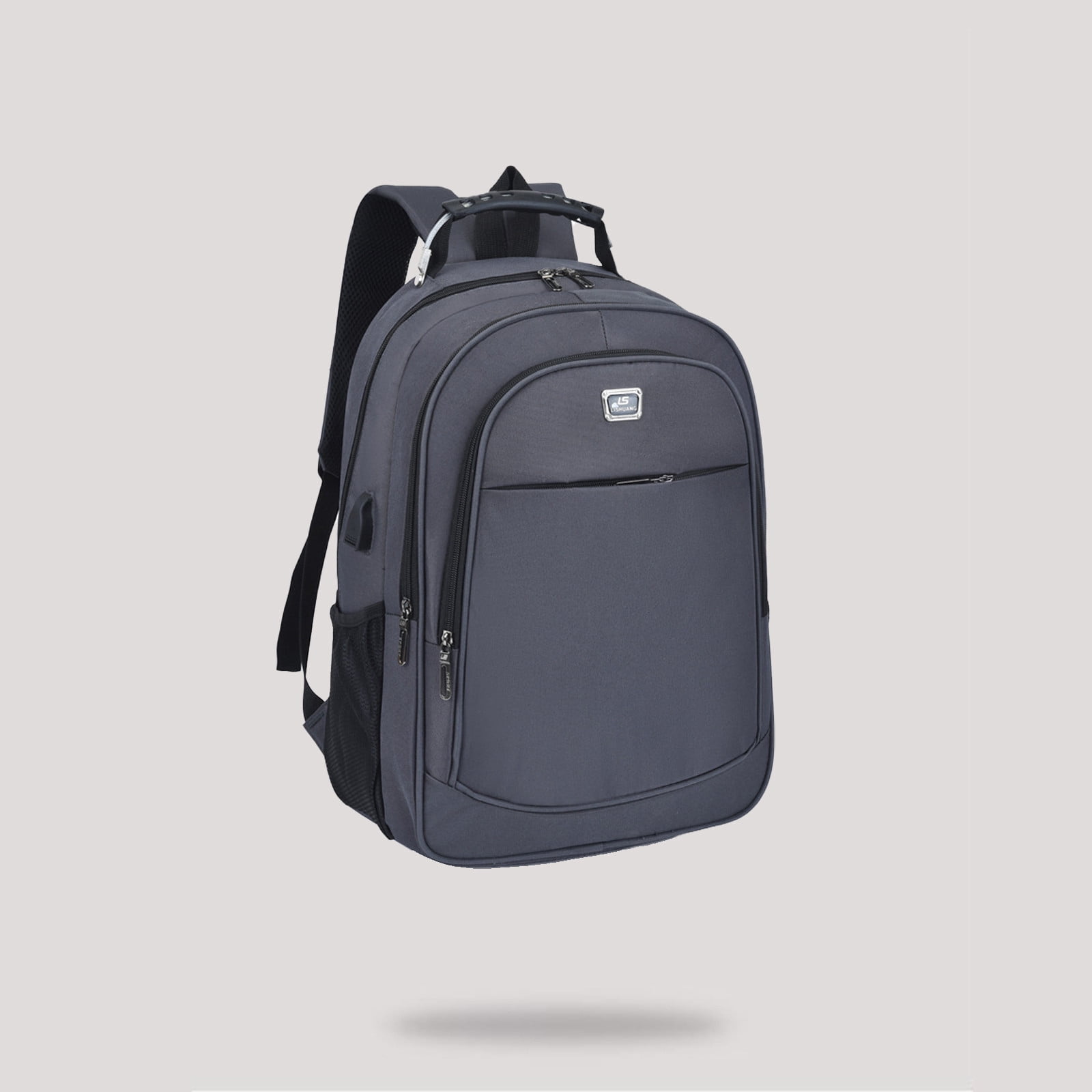 Amzcrzy Bathroom Organizers and Storage, Travel Laptop Backpack Business AntiTheft Slim Laptop Backpack With USB Charging Port College Laptop Bag Gift 15.6inLaptop Gray computer storage