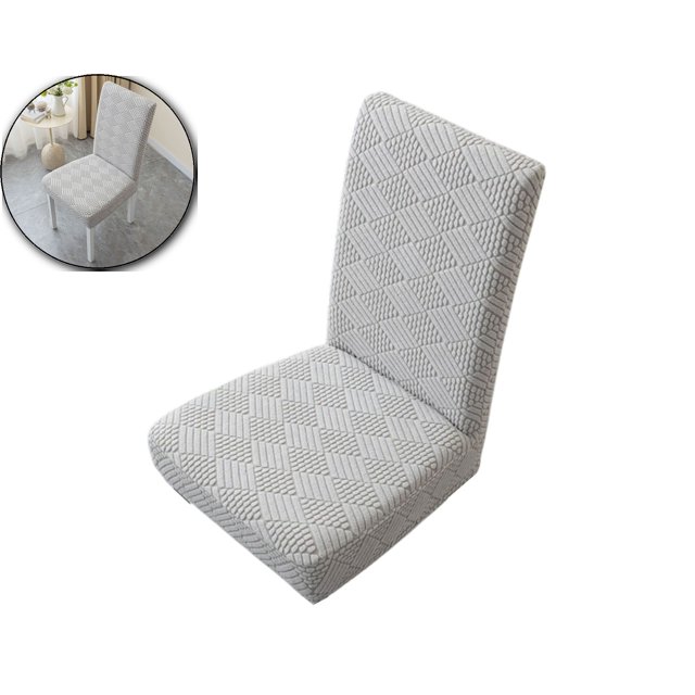 Dvruxg Dining Chair Cover, Detachable Sofa Chair Cover, Retractable Chair Cover, Dining Room Chair Covers, Anti-cat Scratch, Washable, Regular Size, for Kitchen, Hotel, Banquet