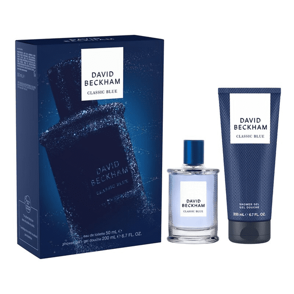 David Beckham - Classic Blue Eau de Toilette (50ml) and Shower Gel (200ml) Gift Set