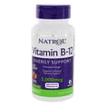 thumbnail image 1 of Natrol - Vitamin B12 Maximum Strength Energy Support Fast Dissolve Strawberry 5000 mcg. - 100 Tablet(s), 1 of 4