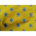 thumbnail image 4 of oneOone Cotton Poplin Fabric Floral Block Printed Fabric 1 Yard 56 Inch Wide, 4 of 4
