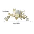 thumbnail image 2 of Artificial Flower Swag For Wedding Welcome Sign Floral Decoration Pink, 2 of 6