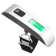 thumbnail image 2 of Digital Luggage Scale 50kg Temperature Display LCD Portable Suitcase Scale Luggage Weight Scale for Travel with Hook, 2 of 8