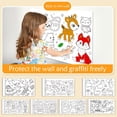 thumbnail image 4 of HLONK UOYOTT Children‘s Drawing Roll Creative Hand-painted Painting Paper Graffiti S D Heat, 4 of 6