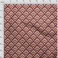 thumbnail image 3 of oneOone Polyester Lycra Fabric Argyle Style Ikat Decor Fabric Printed BTY 56 Inch Wide, 3 of 4