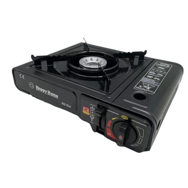 Réchaud de Camping Allumage Automatique Grande Puissance Coupe-Vent Écoénergétique Alliage Double Usage Réchaud à Gaz Portable Fournitures de Camping