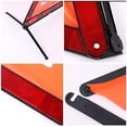 thumbnail image 5 of Triangle Réfléchissant d'Avertissement Triangle d'Urgence Kits de Triangle de Sécurité Routière (Ensemble de 3) Ensemble de 3, 5 of 5