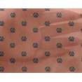 thumbnail image 4 of oneOone Georgette Viscose Fabric Lotus Block Printed Fabric 1 Yard 42 Inch Wide, 4 of 4