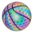 thumbnail image 1 of Reflective Basketball Wear-resistant Cool Glowing Luminous Colorful Basketball for Adults, 1 of 8