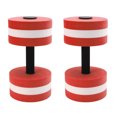 thumbnail image 3 of Yoga Exercise Water Dumbbell, High Buoyancy Lightweight Water Floating Dumbbell  For Swimming Pools Red, 3 of 8