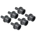 thumbnail image 1 of Unique Bargains Raccord de Tuyau Réducteur en PVC 25 mm OD 11 mm à Billes, Lot de 6 Raccords Droits Adaptateur Connecteur, Gris, 1 of 5