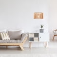 thumbnail image 2 of Tammi 1-Light Pendant Lighting with Natural Bamboo Shade, 2 of 9