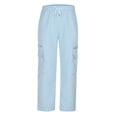 thumbnail image 4 of LSLJS Men Casual Multiple Pockets Outdoor Straight Type Fitness Pants Cargo Pants Trousers, 4 of 7