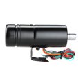 thumbnail image 2 of Amdohai Adjustable Tachometer 1K-11K RPM Tacho Gauge Aluminum Shift Light Blue/Red LED Light Black Surface, 2 of 7