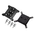 thumbnail image 1 of Water Block, Copper Base Durable Black Baseplate Plating Silver CPU Water Cooling Block, For  1150 / 1151 / 1155 / 1156, 1 of 8
