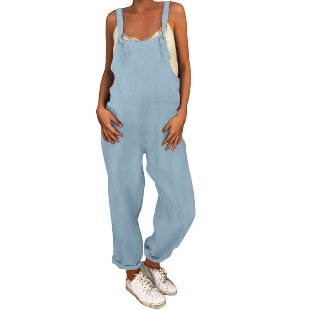 Salopettes Grande Taille Combinaison Décontractée pour Femmes Combinaison Ample Combinaison pour Femmes