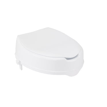 Rehausseur de siège de toilettes avec abattant