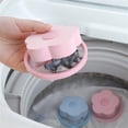 thumbnail image 2 of Washer Lint Catcher, 2-Pack Floating Filter Hair Removal Device for Washing Machines, Reduces Clogging & Protects Machine, Portable Wool Cleaning Supplies, 2 of 5