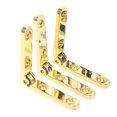 thumbnail image 3 of 10Pcs/Bag 90 Degree Hinges Zinc Alloy Spring Hinge for Wooden Box Jewellery Case, 3 of 4