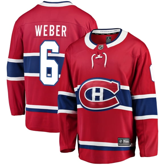 Shea Weber Montreal Canadiens NHL Fanatics Breakaway Home Jersey, XX-Large