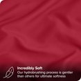 thumbnail image 2 of Bare Home Pillowcase Set - Premium 1800 Collection - Double Brushed - Ultra Soft - Standard Size, Red, 2 Count, 2 of 7