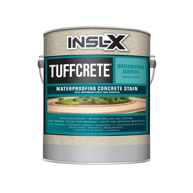 Insl-X 1023255 TuffCrete Water-Based Acrylic Concrete Stain, White