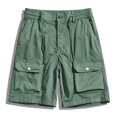 thumbnail image 2 of Birdeem Mens Plus Size Cargo Shorts Multi-Pockets Relaxed Summer Beach Shorts Pants, 2 of 9
